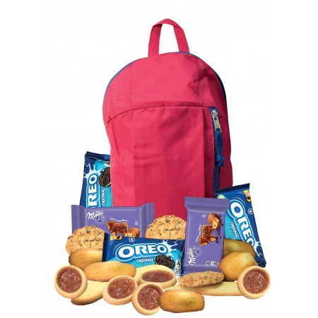 Sac à dos garni 50 biscuits