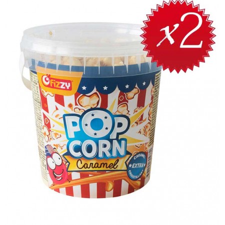 Lot 2 pots de Pop Corn