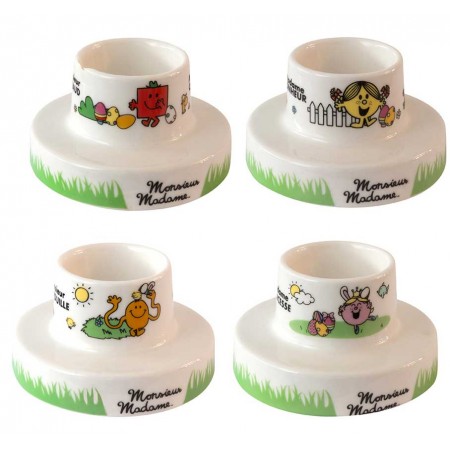 Lot de 4 coquetiers...