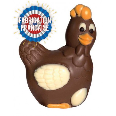 Poule chocolat lait