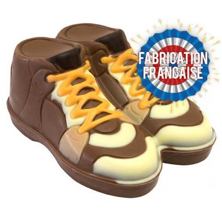 Paire de Basket chocolat lait