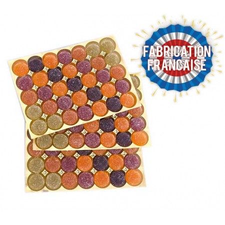 Palets pâtes de fruits