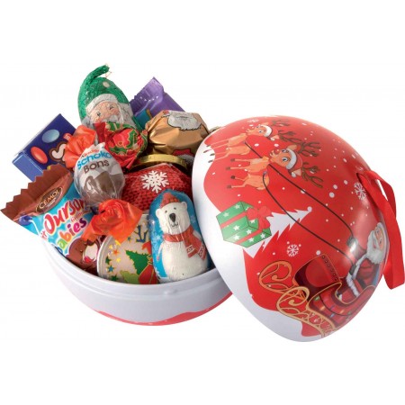 Boule métal rouge ou bleue...