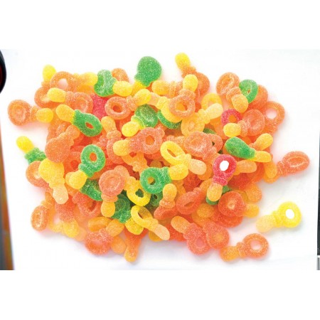 Tétines sucrées acides