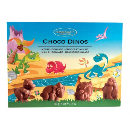 Etui Dinosaures chocolat lait