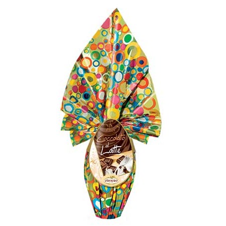 Œuf flamme chocolat lait