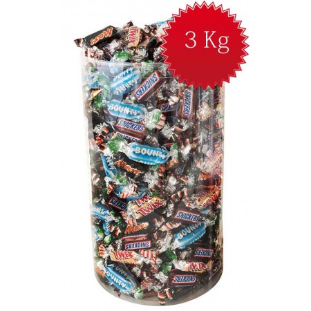 Miniatures Mars, Twix,...