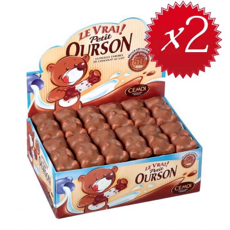 Lot de 2 Oursons guimauve...