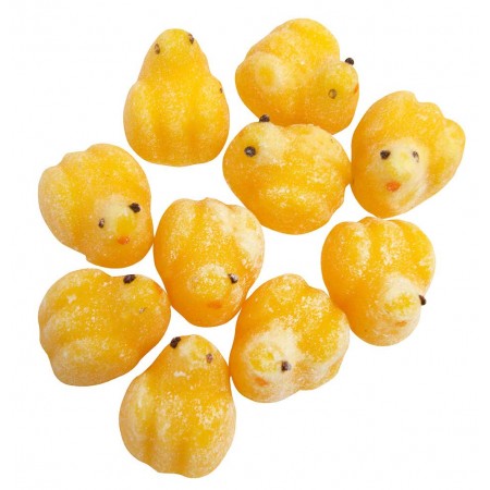 Poussins jaune fondant sucre